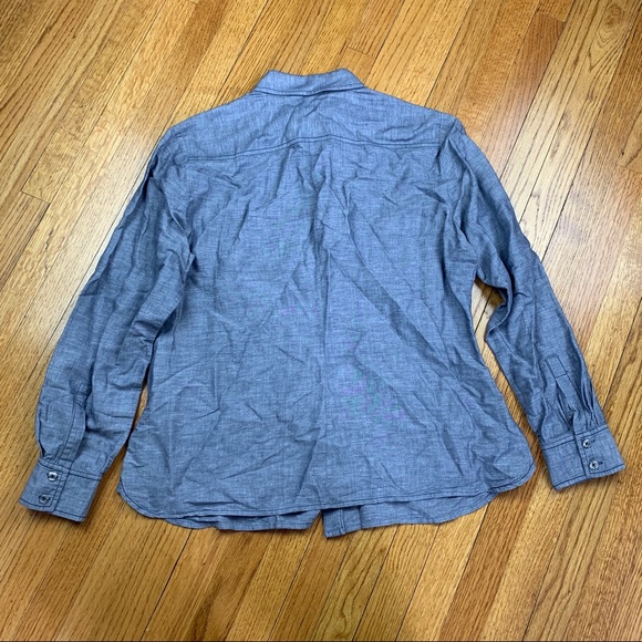 Ann Taylor Chambray Button Down - Picture 4 of 4